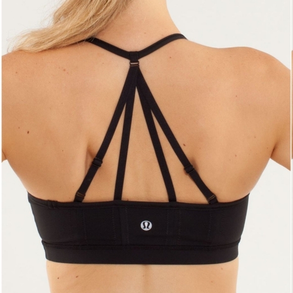lululemon athletica Other - Lululemon Breathe Easy Bra. Black. Size 6.